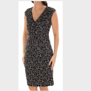 American Living Metallic Lace Dress size 4